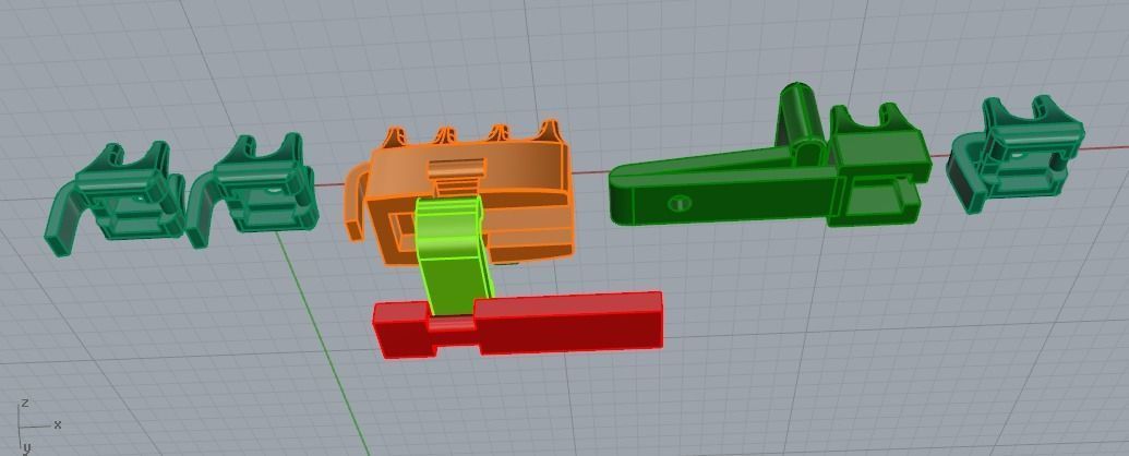 Tenis Bracelet 710 3D print model_8