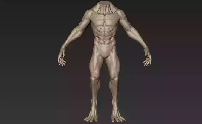 Creature Body Sculpt 20