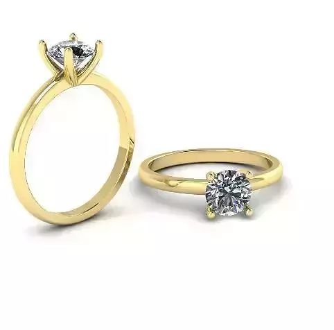 Female ring 666 3D print model