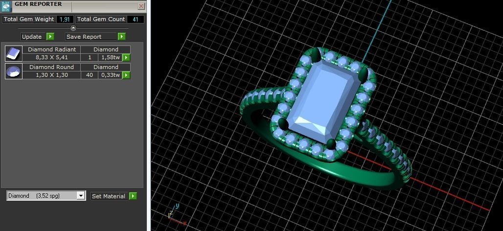 694 Ring 3D print model_4