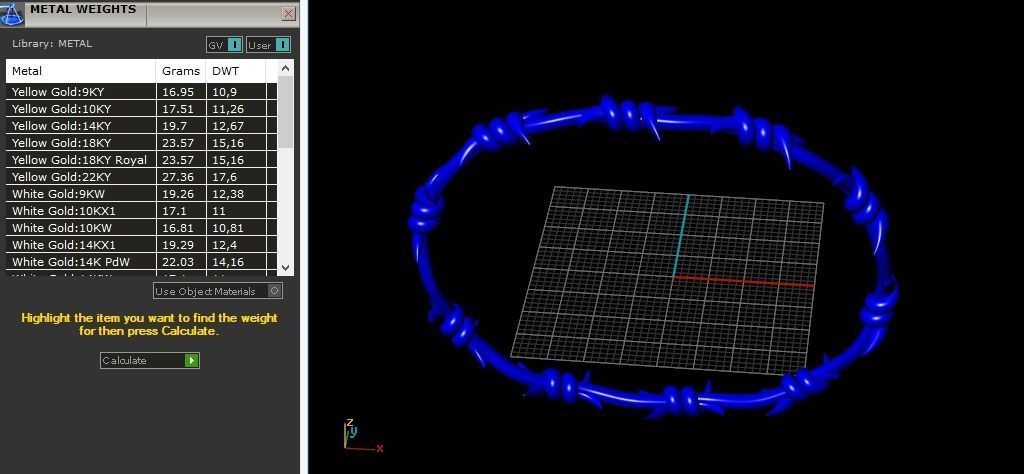 Barbed wire bracelet 692 3D print model_2