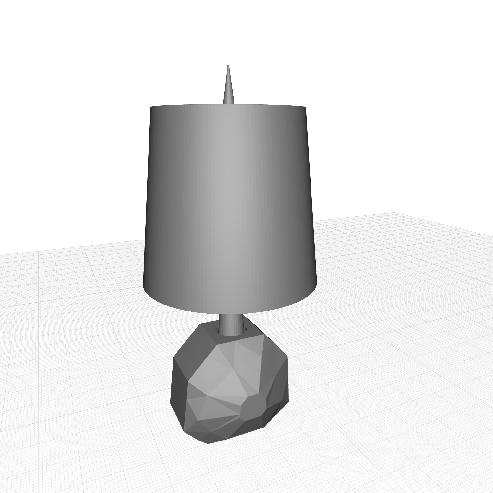 Gem Table Lamp 3D model_5