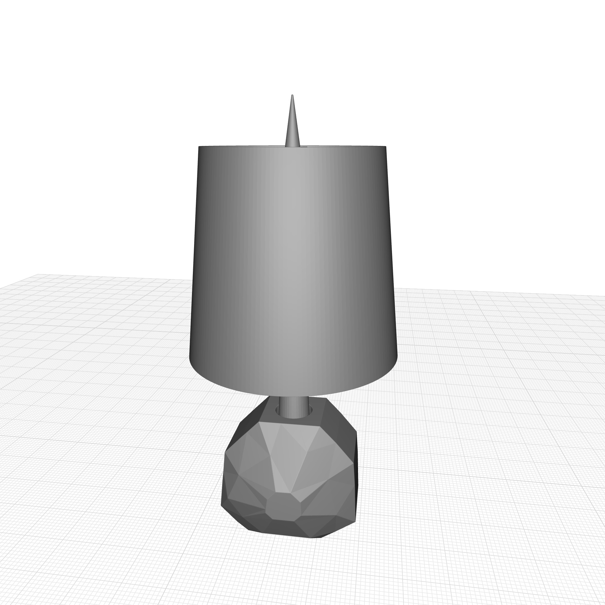 Gem Table Lamp 3D model_4