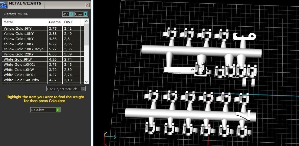 Tenis Bracelet 680 3D print model_3