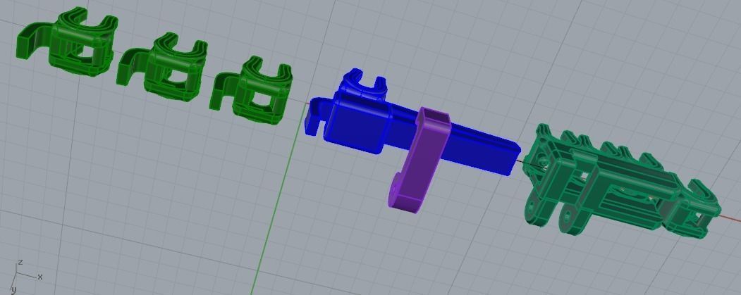 Tenis Bracelet 680 3D print model_12