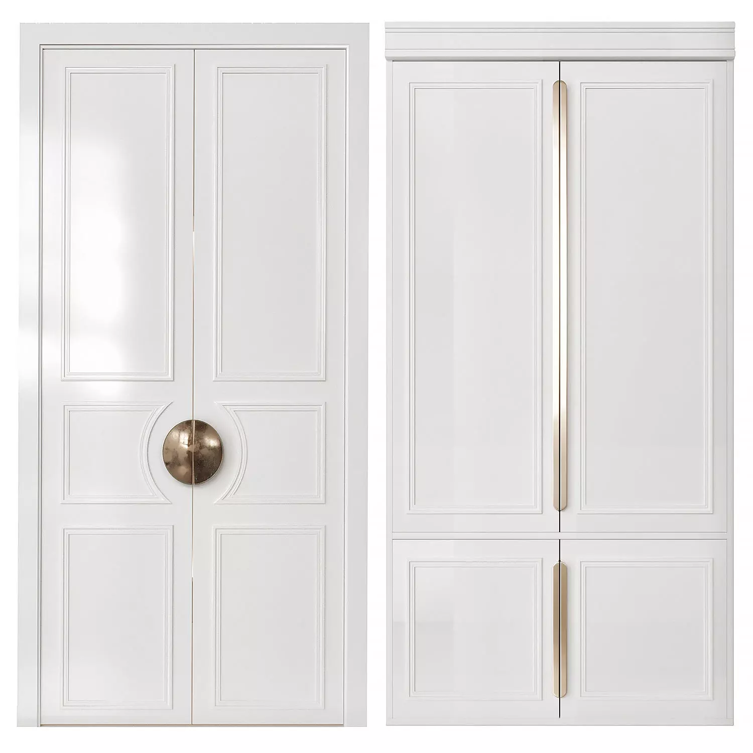 BB Associati door 3D model_0