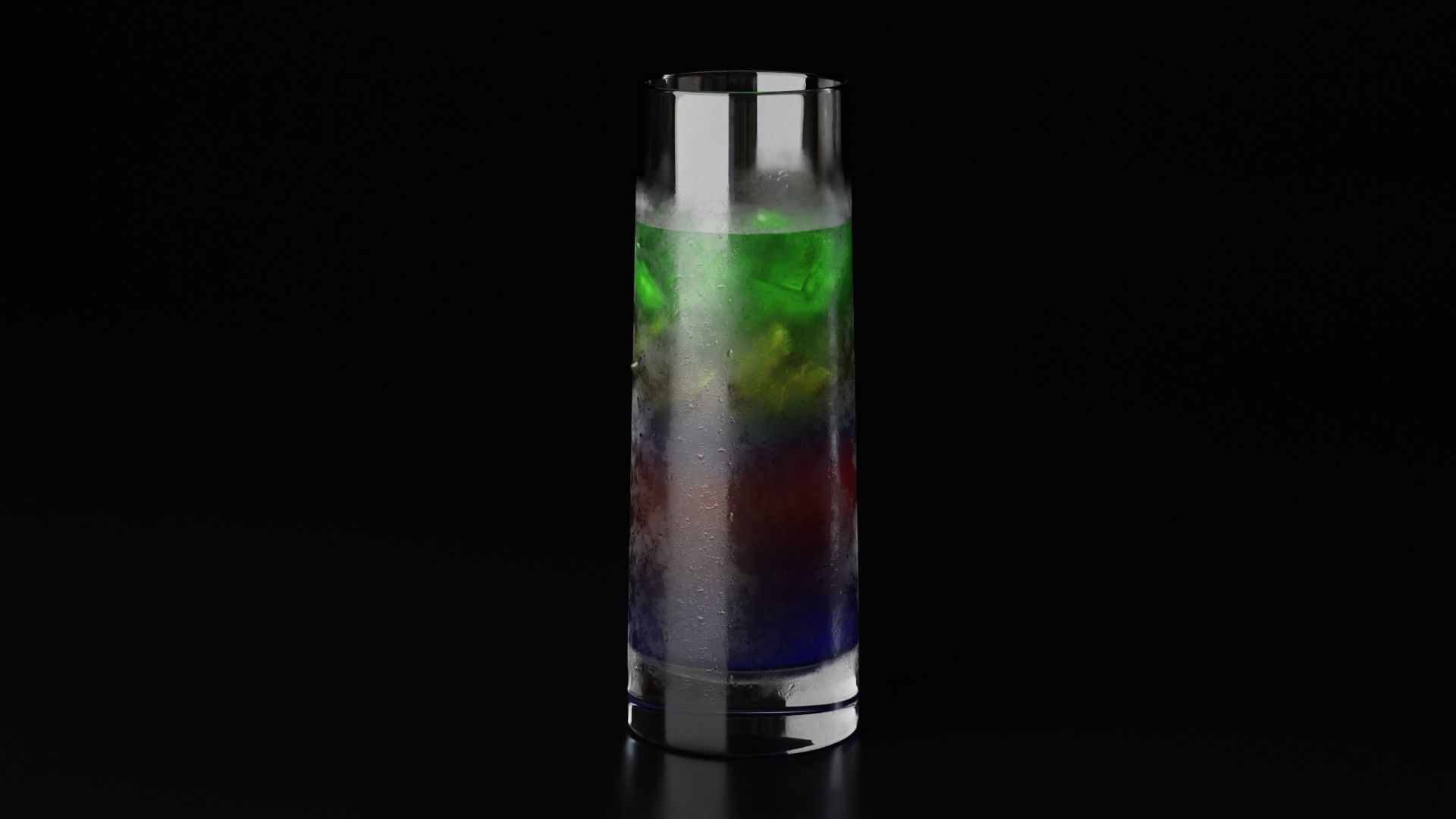Highball glass 4 3D model_5