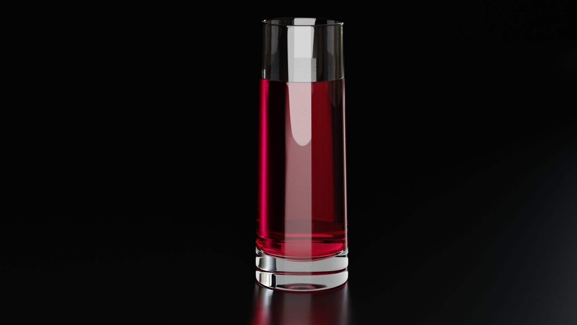 Highball glass 4 3D model_15