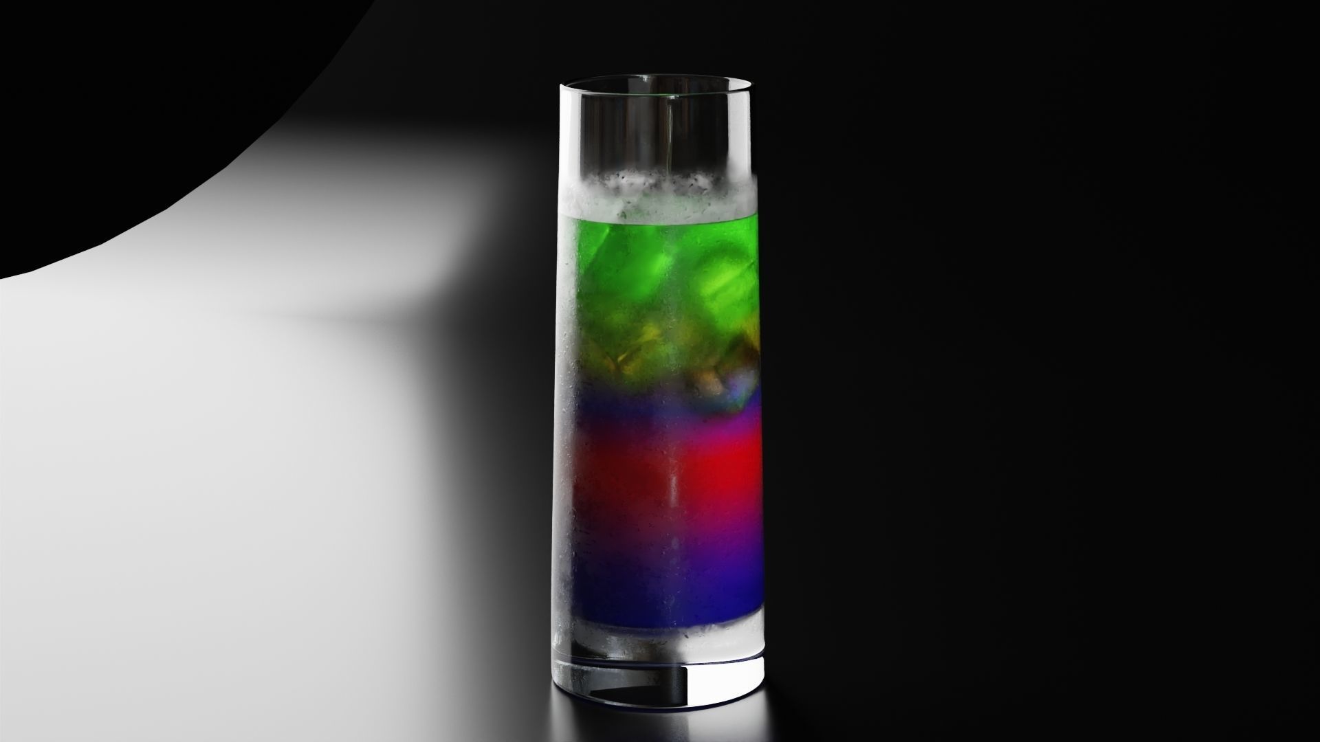 Highball glass 4 3D model_4