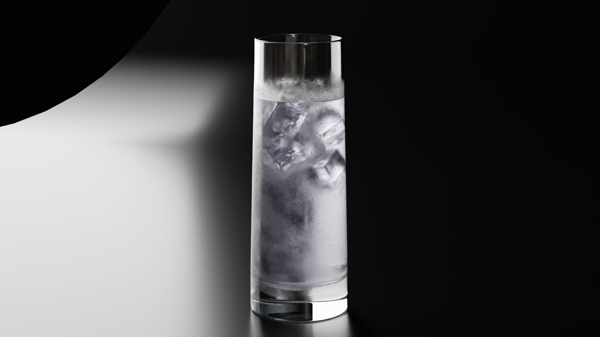 Highball glass 4 3D model_7