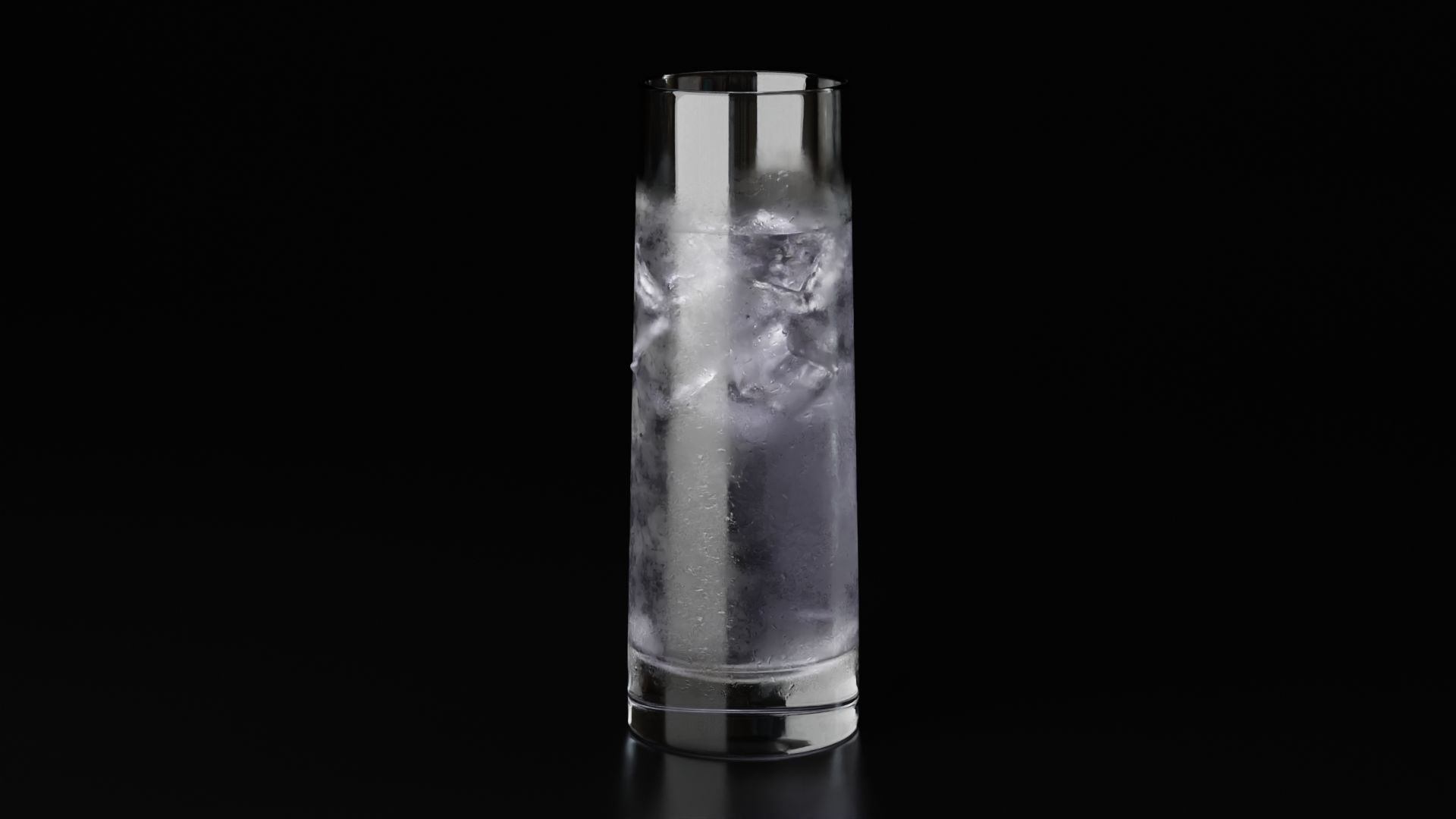 Highball glass 4 3D model_8