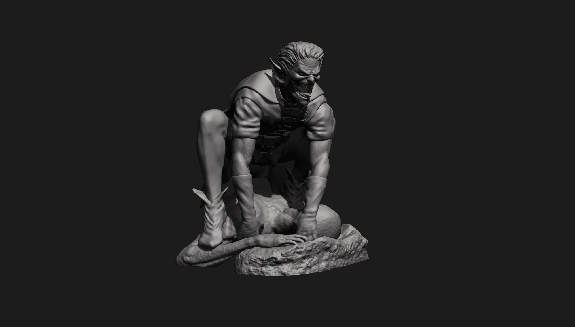 Batman - Robin Who Laughs 3D print model_4