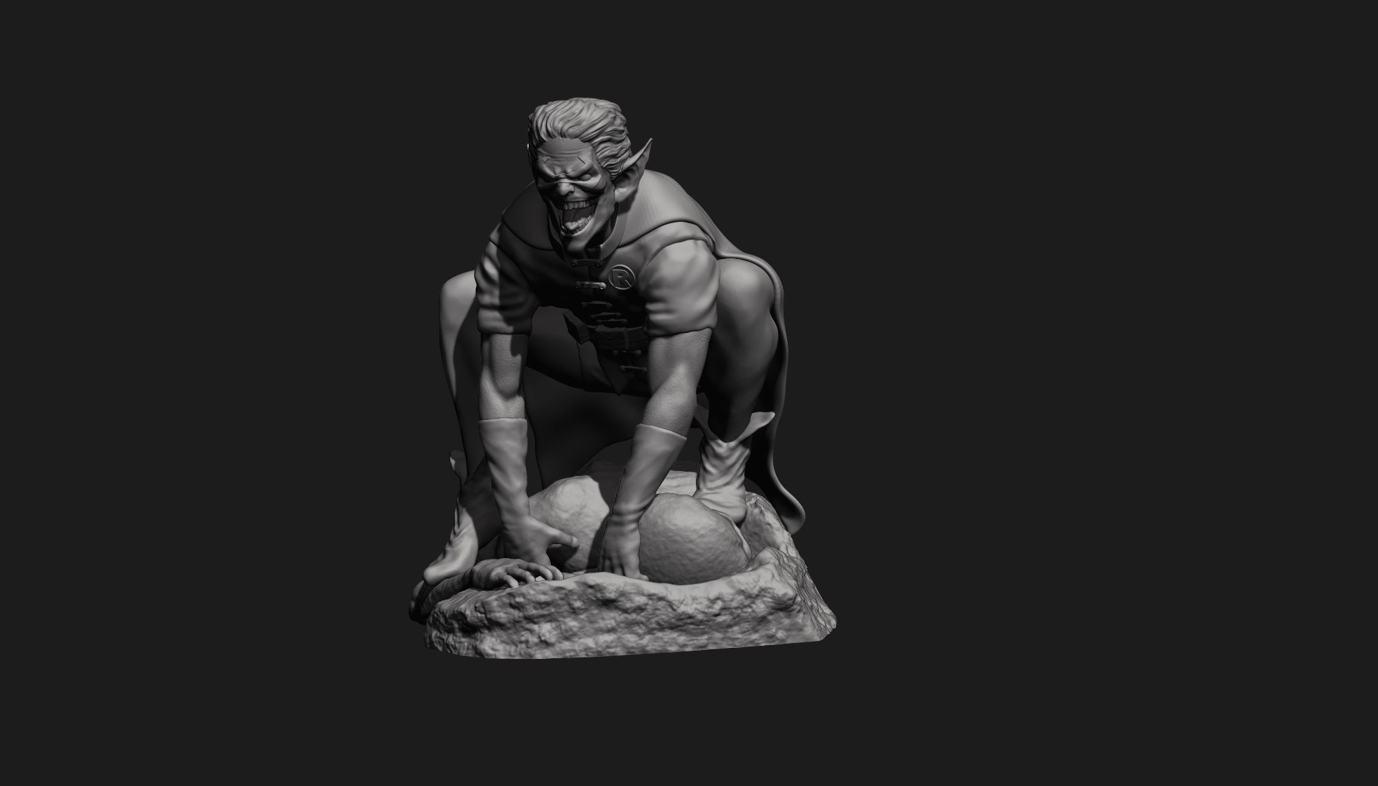 Batman - Robin Who Laughs 3D print model_5