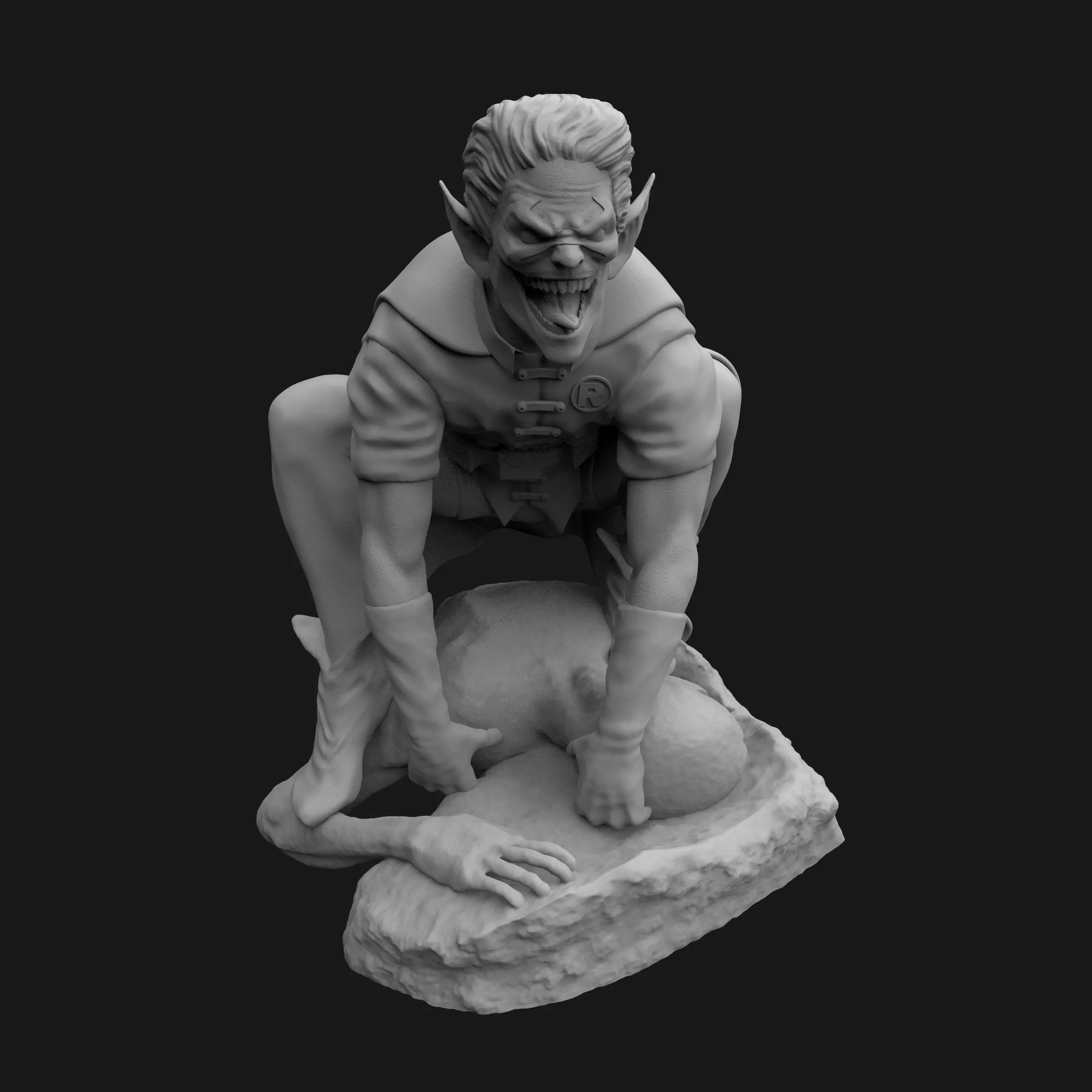 Batman - Robin Who Laughs 3D print model_0