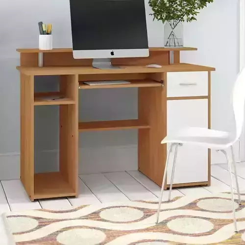 Bozarth Maxam Pc Office Game Desk Reading Table -  2 Finish