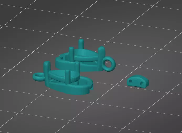 Bracelet Link 3D print model