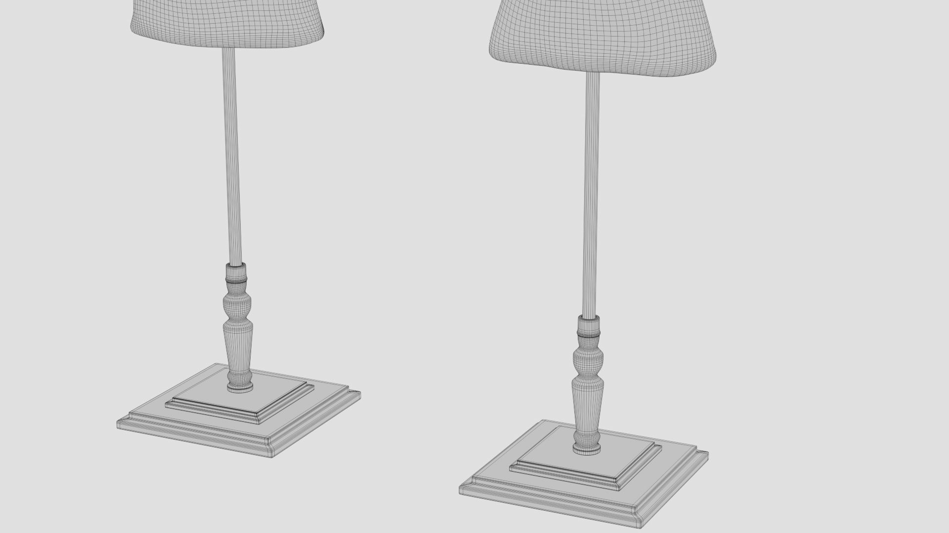 Mannequin Torso Hanger Model Set of Male and Female 3D model_19