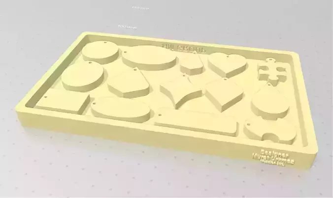 Epoxy resin Jewelry silicone mold 