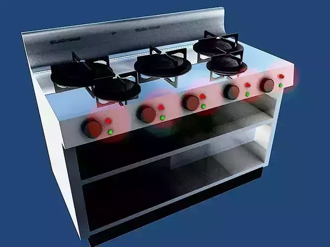 INDUSTRIAL KITCHEN COOKING UNIT
