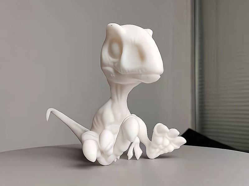 Baby Blue Miniature From Jurassic World 3D print model_1