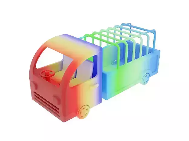 Truck  CFD 3D Image 3D model