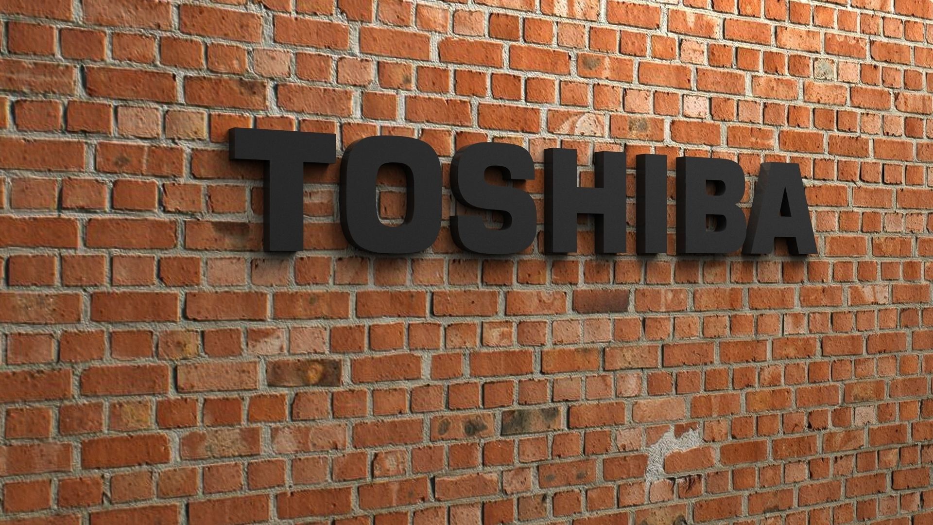 Toshiba Logo 3D print model_1