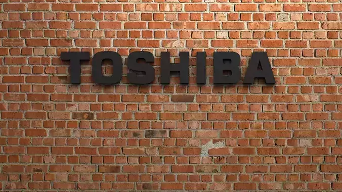 Toshiba Logo 3D print model