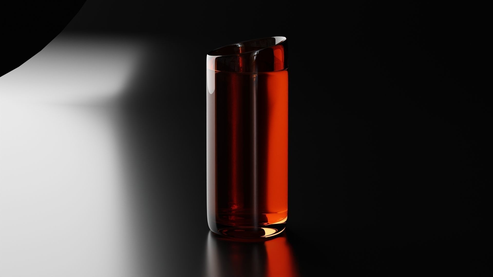 Highball glass 5 3D model_7