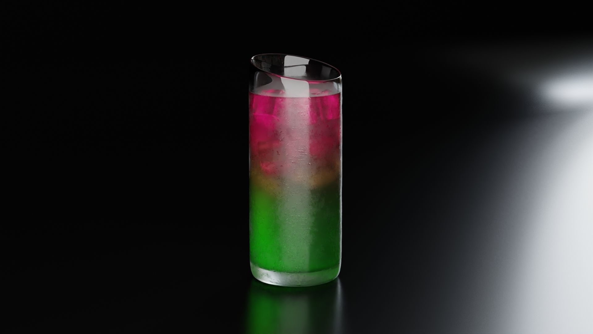 Highball glass 5 3D model_6