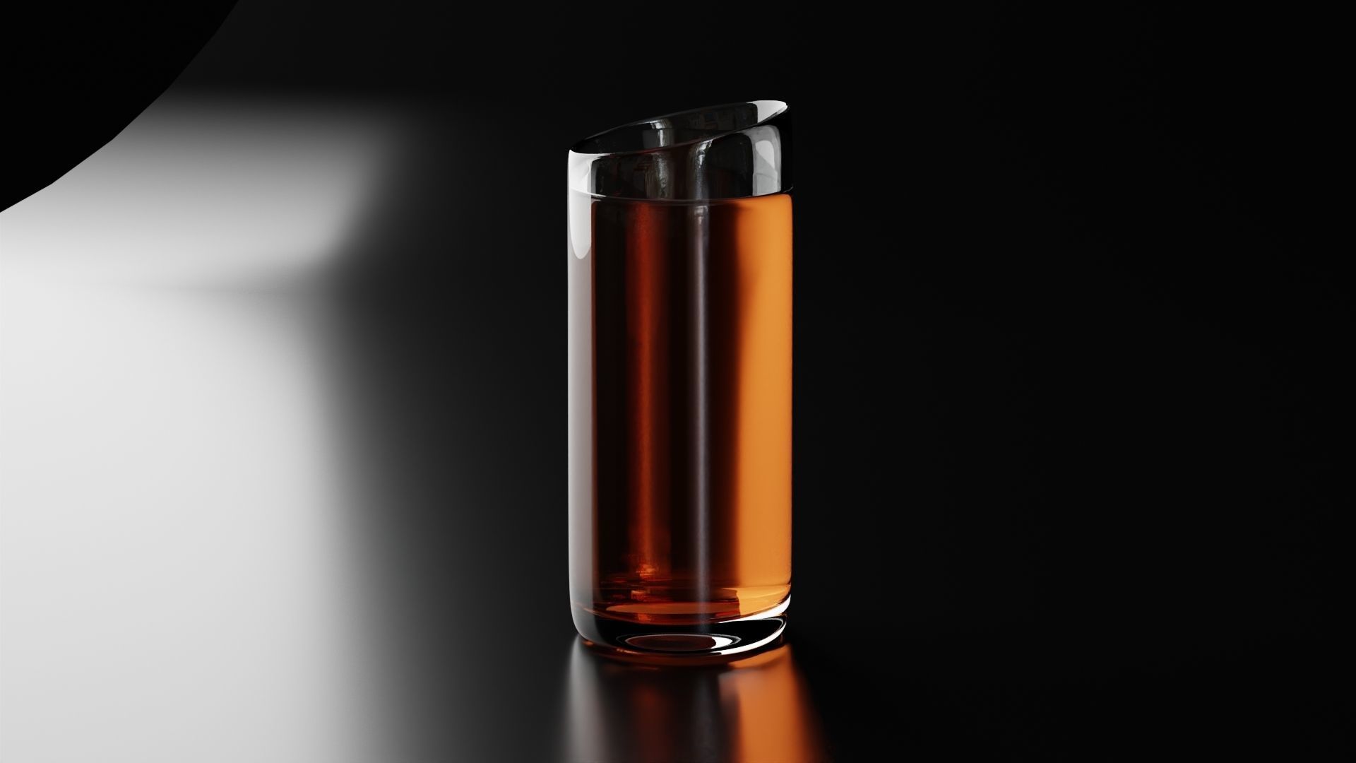 Highball glass 5 3D model_9