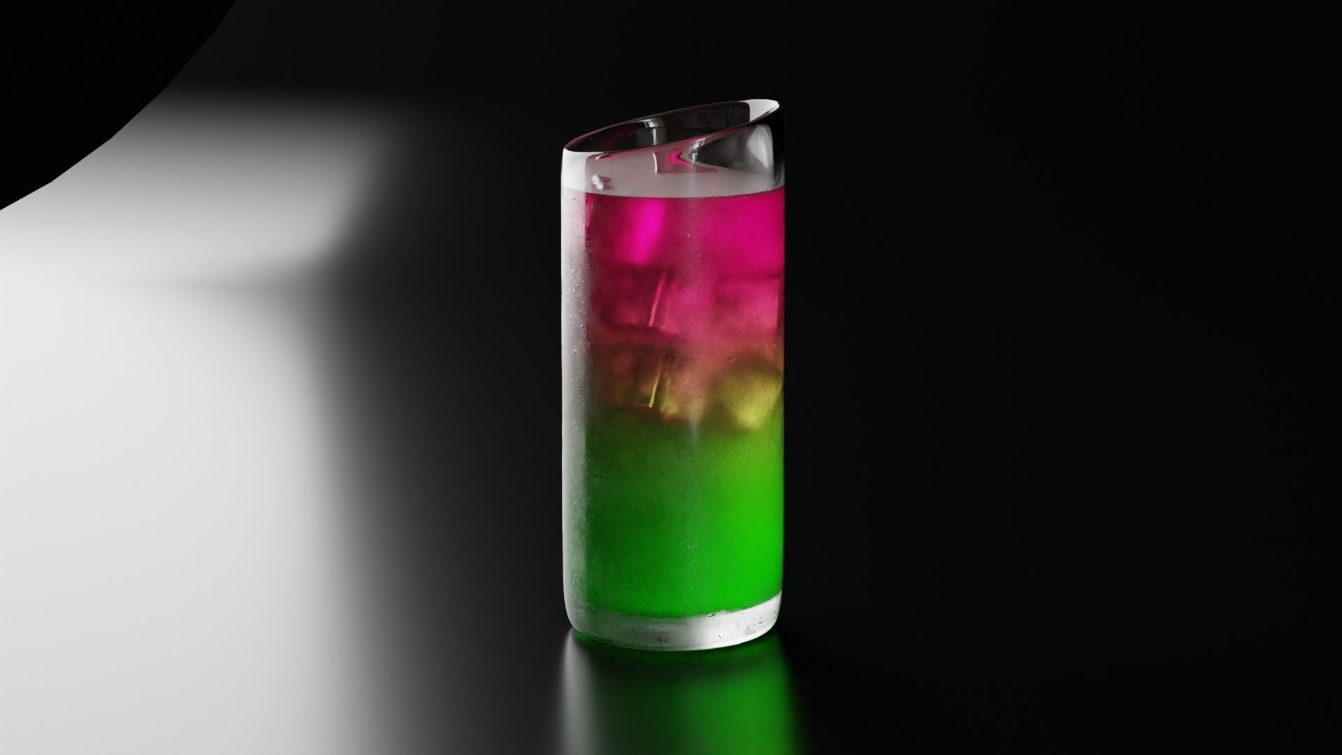 Highball glass 5 3D model_5
