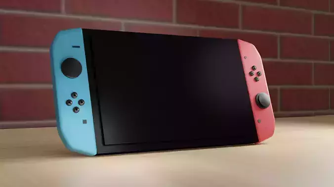 Nintendo Switch 3D model