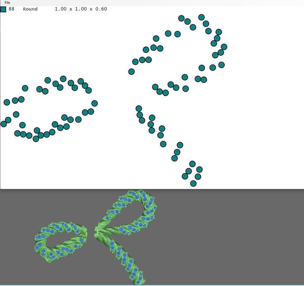 Jeulia Diamond Bowknot Ring  3D print model_4