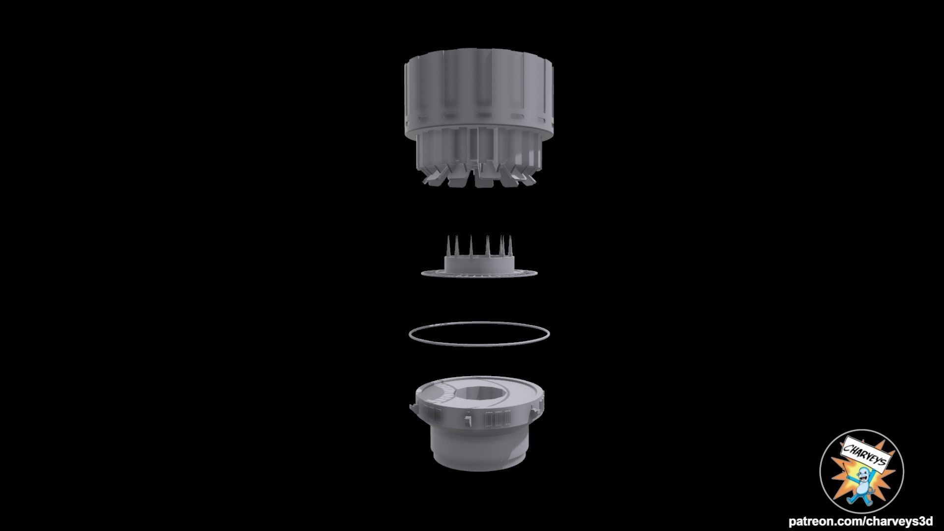 Star Wars Mandalorian Armorer Forge for action figure dioramas 3D print model_3