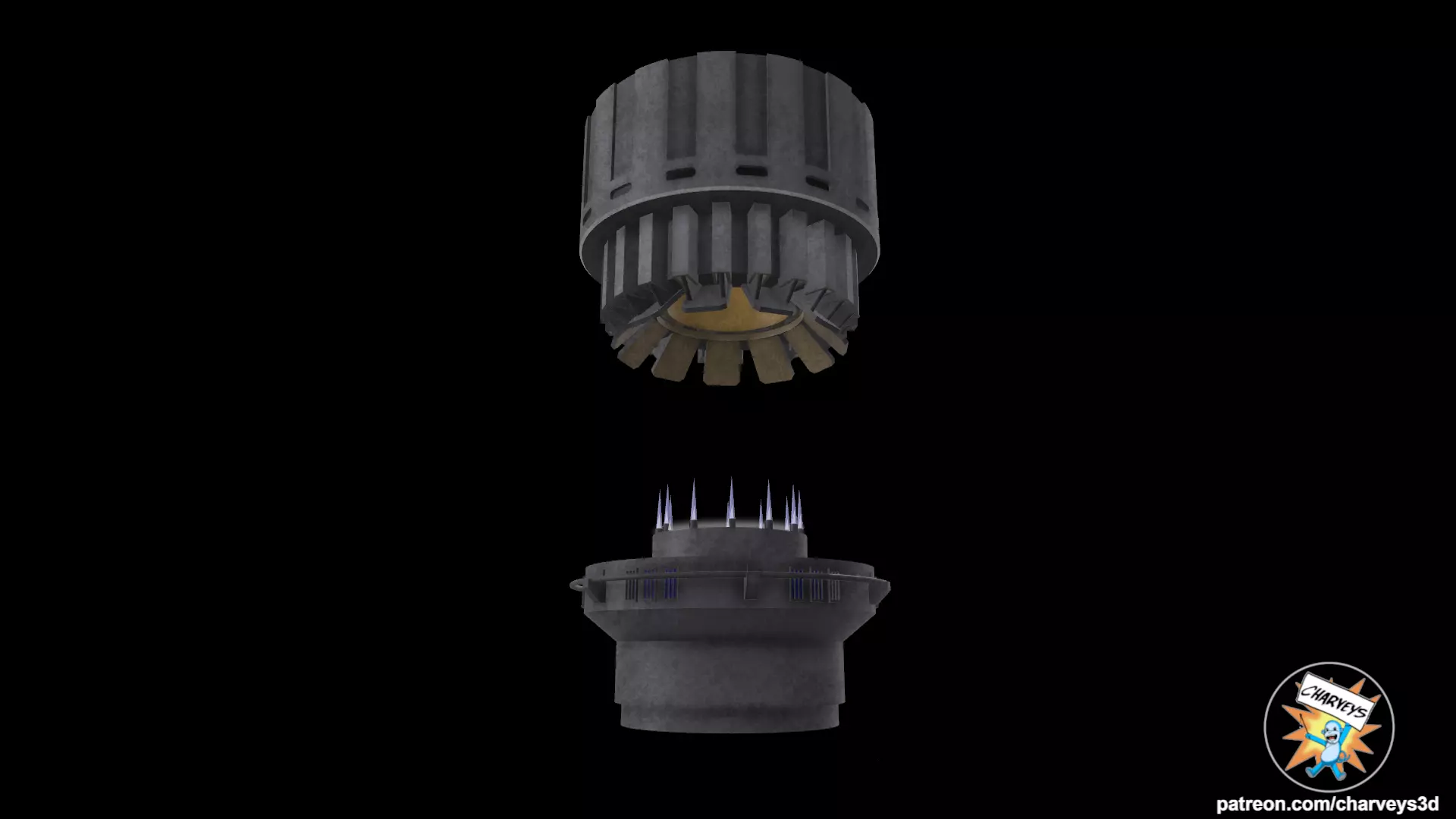 Star Wars Mandalorian Armorer Forge for action figure dioramas 3D print model_0