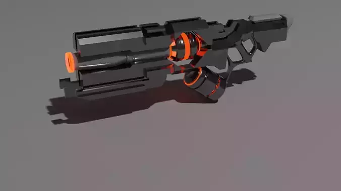 futuristic Gun
