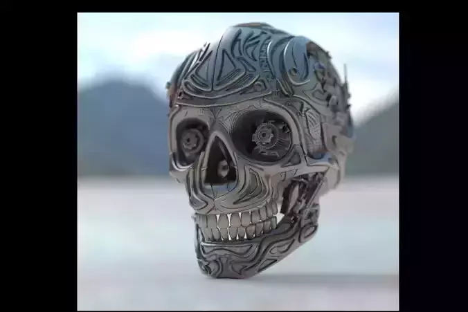 The Cyborg Skull