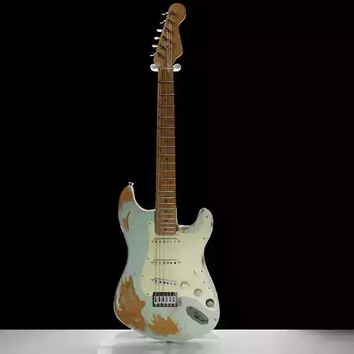 Reliqued Squier classic vibes 50s  Stratocaster high polly