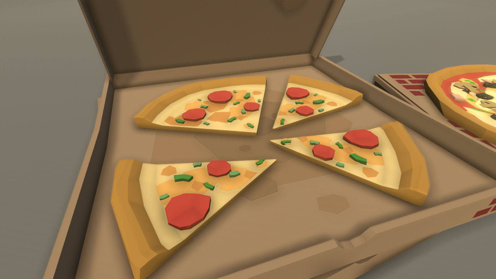 LowPolyPro Fast-foods Low-poly 3D model_2