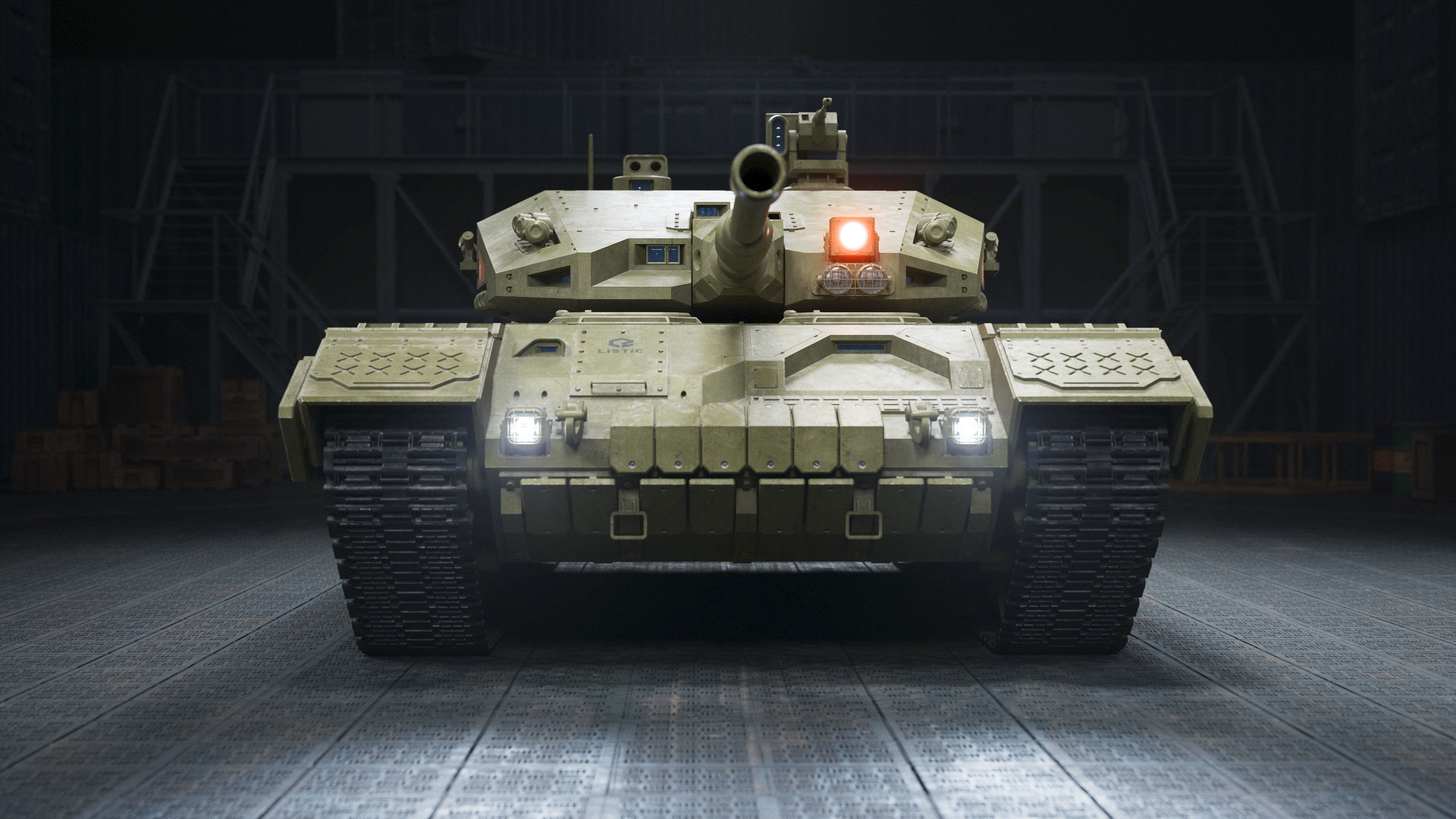 VN 5th generation Tank Z-319 3D model_8