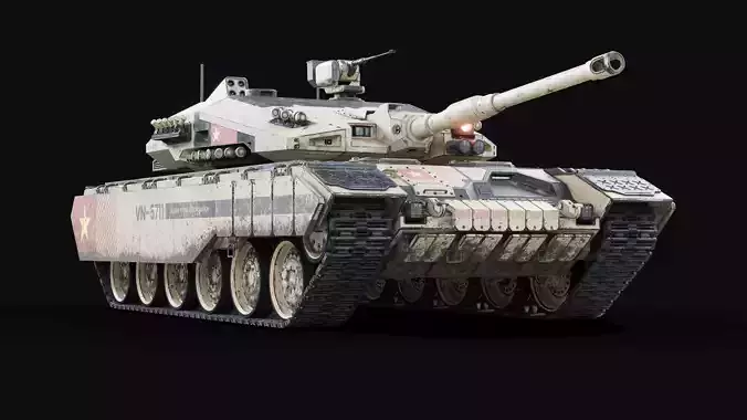 VN 5th generation Tank Z-319 3D model