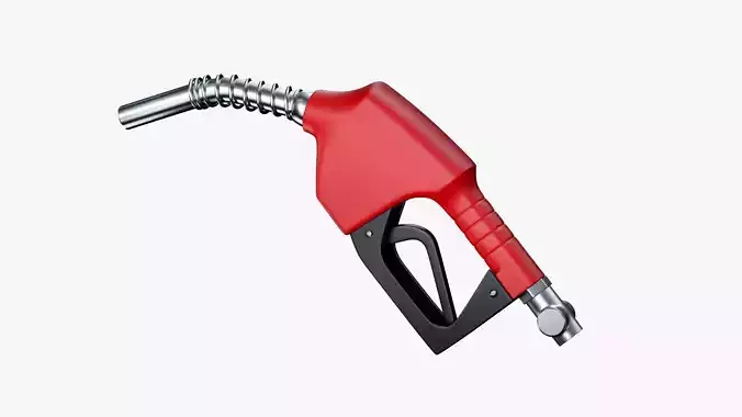 Fuel Nozzle  Low-poly 3D model