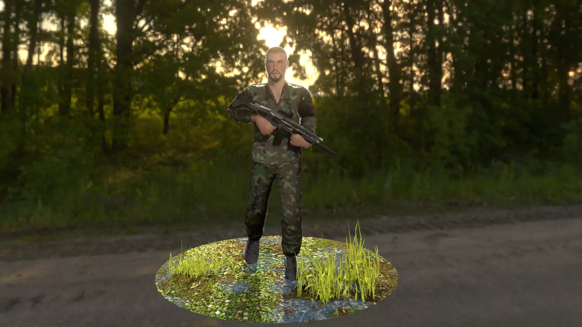 Indonesia Army 3d Models Free 3D model