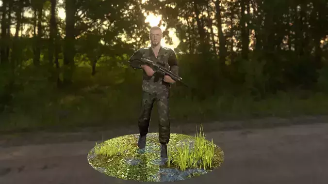 Indonesia Army 3d Models Free 3D model