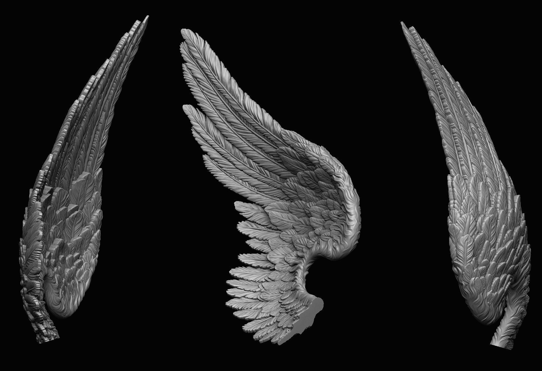 Wings  Printable 7 3D print model_3