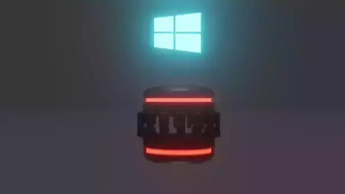 SCI-FI HOLOGRAM OBJECT 3D model SCI-FI HOLOGRAM OBJECT 3D model