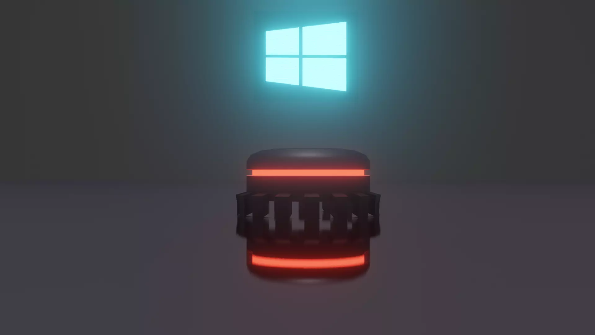 SCI-FI HOLOGRAM OBJECT 3D model_0