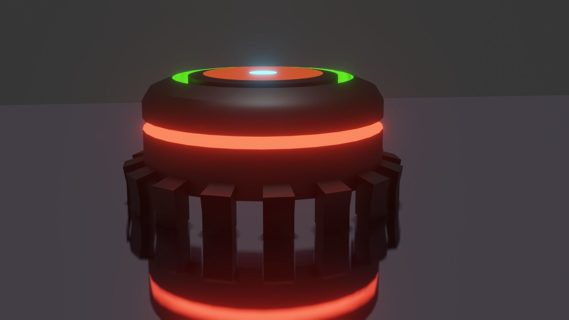SCI-FI HOLOGRAM OBJECT 3D model_3