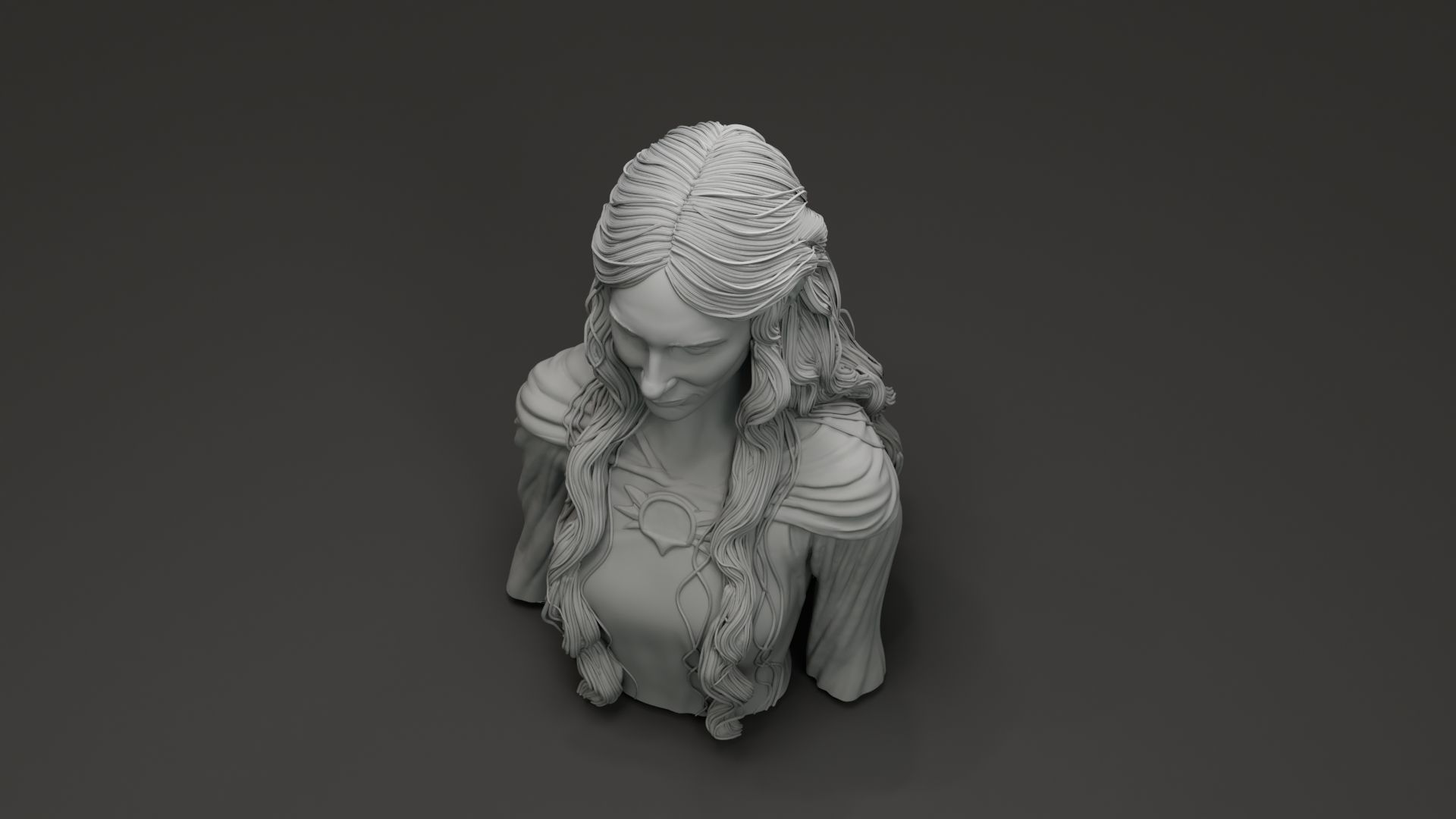 Cate Blanchet - Galadriel - The Lord Of The RIngs 3D print model_5