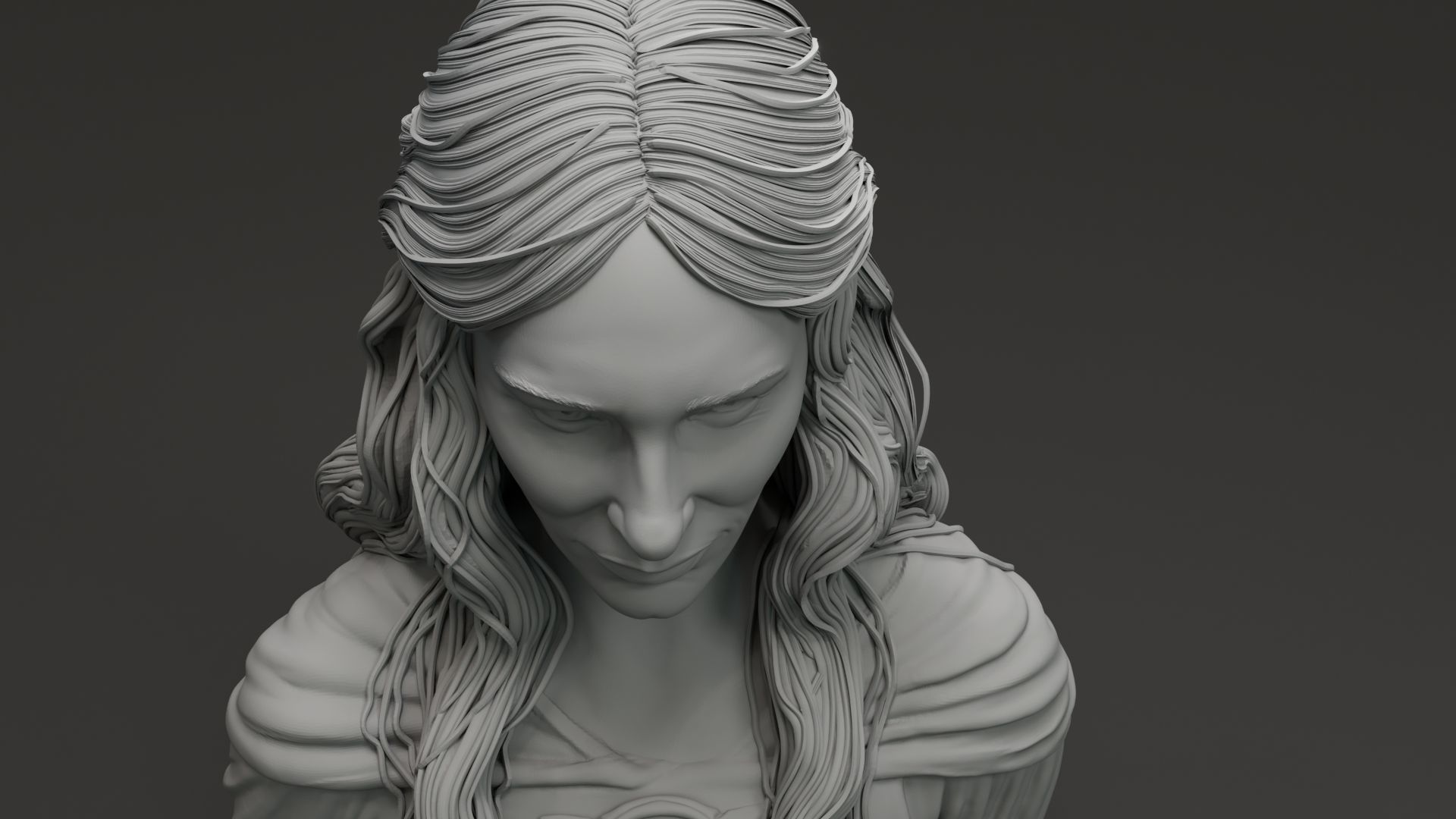 Cate Blanchet - Galadriel - The Lord Of The RIngs 3D print model_13